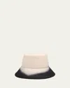 Eugenia Kim Ruby Wool Felt Asymmetric Bucket Hat In Brown