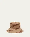 Eugenia Kim Ruby Wool Felt Bucket Hat In Camel