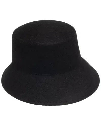 Eugenia Kim Ruby Wool Hat In Black