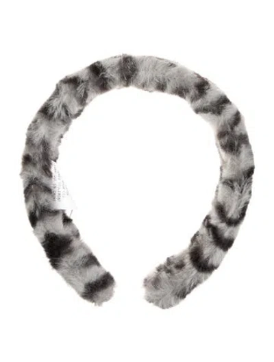 Pre-owned Eugenia Kim Silk Hairband W/tags In Black