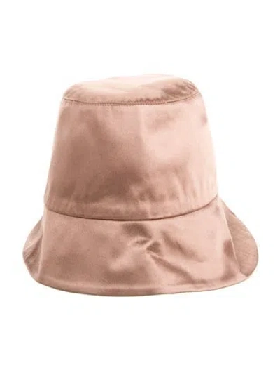Pre-owned Eugenia Kim Solid Bucket Hat In Gold