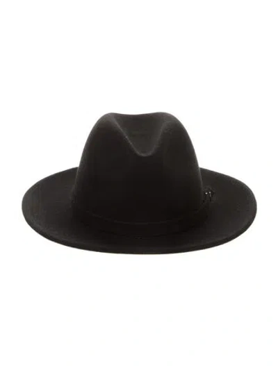Pre-owned Eugenia Kim Solid Sun Hat. W/tags In Black