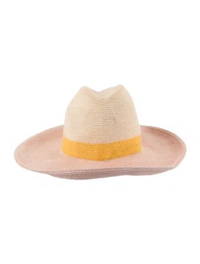 Pre-owned Eugenia Kim Straw Hat In Neutral