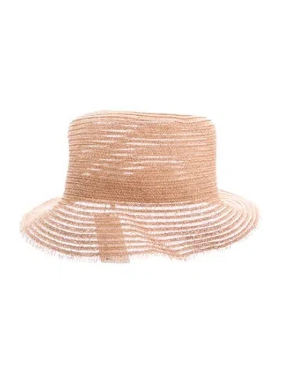 Pre-owned Eugenia Kim Sun Hat In Neutrals