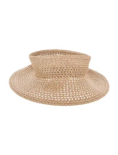 Pre-owned Eugenia Kim Sun Hat In Neutrals