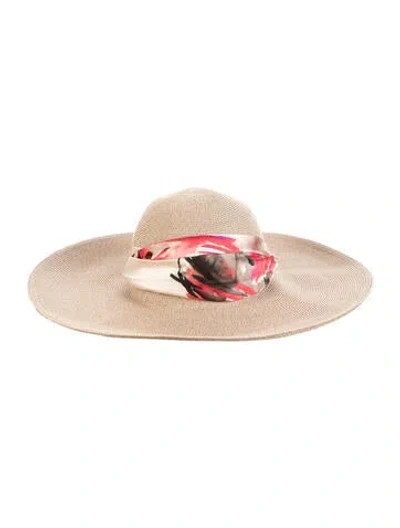 Pre-owned Eugenia Kim Sun Hat In Neutrals