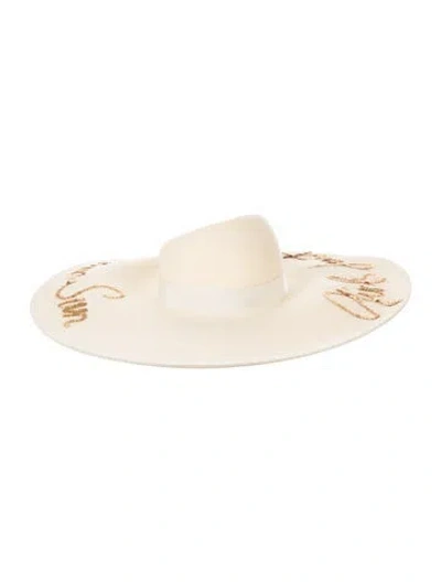 Pre-owned Eugenia Kim Sun Hat W/tags In Neutrals
