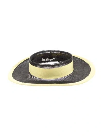 Pre-owned Eugenia Kim Sun Hat  W/tags In Yellow