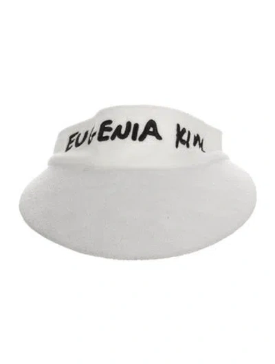 Pre-owned Eugenia Kim Sun Visor W/tags In White