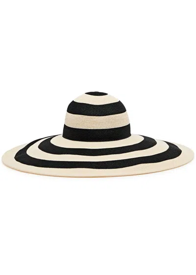 Eugenia Kim Sunny Striped Wide-brim Straw Hat In Multi