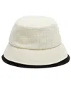 Eugenia Kim Suzuki Tweed Bucket Hat In White