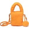 Eugenia Kim Tate Faux Shearling Crossbody Bag