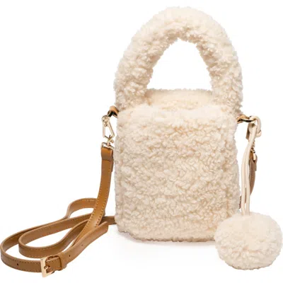 Eugenia Kim Tate Faux Shearling Crossbody Bag