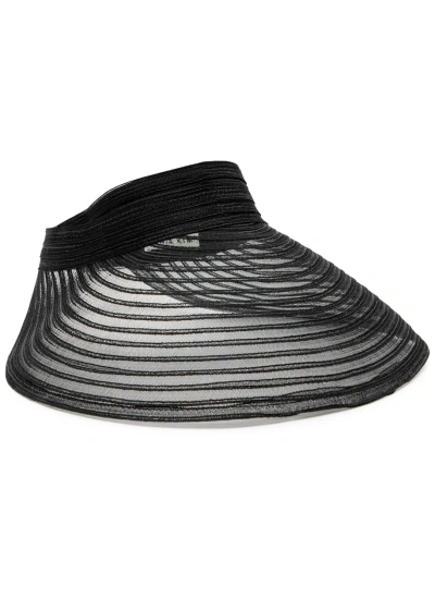 Eugenia Kim Trixie Mesh Visor In Black