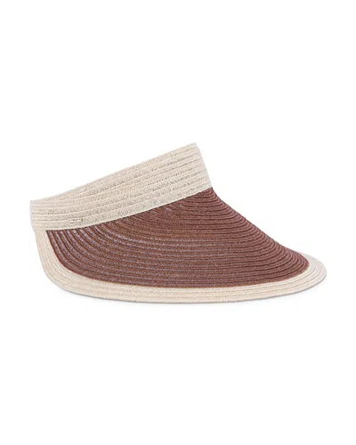 Eugenia Kim Trixie Packable Visor In Brown