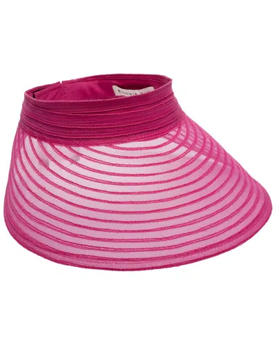 Eugenia Kim Trixie Roll-up Packable Visor In Pink