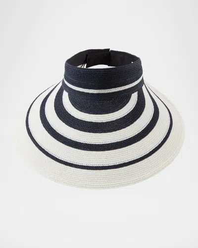 EUGENIA KIM TRIXIE STRIPED VISOR