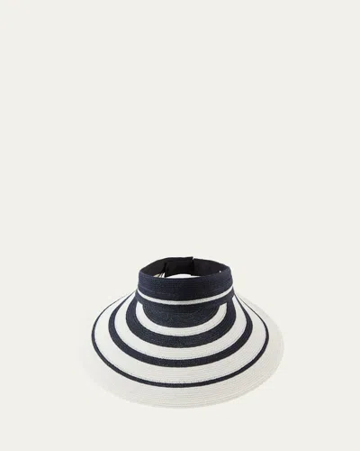 EUGENIA KIM TRIXIE STRIPED VISOR
