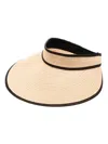 Eugenia Kim Trixie Rollable Visor In Neutrals