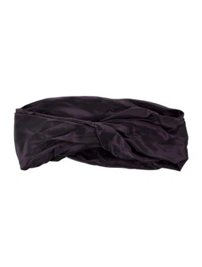 Pre-owned Eugenia Kim Twist Accent Headband.  W/tags In Purple