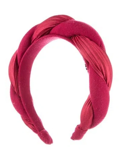 Pre-owned Eugenia Kim Twist Headband W/tags In Pink