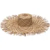Eugenia Kim Valentina Wide Brim Straw Sun Hat In Brown/multi