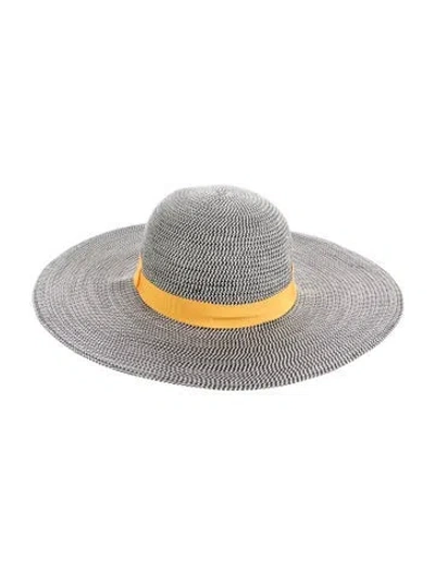 Pre-owned Eugenia Kim Wide Brim Hat  W/tags In Black