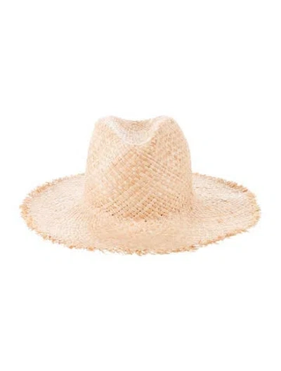 Pre-owned Eugenia Kim Wide Brim Hat W/tags In Neutral