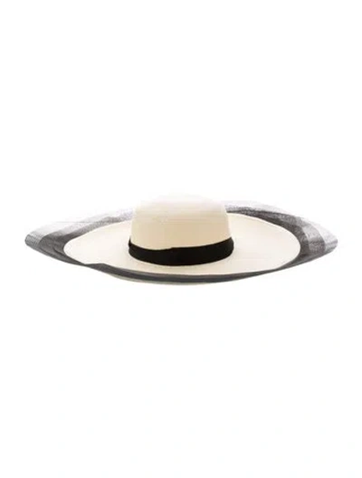 Pre-owned Eugenia Kim Wide Brim Hat W/tags In Neutrals