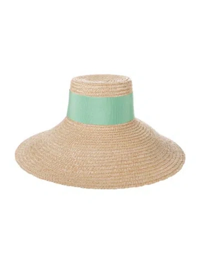 Pre-owned Eugenia Kim Wide Brim Sun Hat W/tags In Neutral