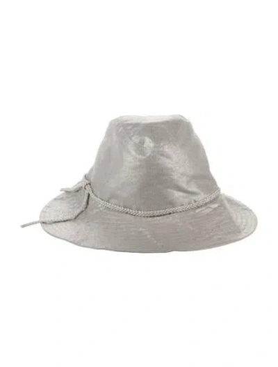Pre-owned Eugenia Kim Wide Brim Sun Hat W/tags In Neutrals
