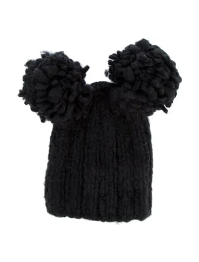 Pre-owned Eugenia Kim Winter Beanie In Black