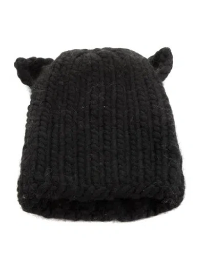Pre-owned Eugenia Kim Winter Beanie In Black