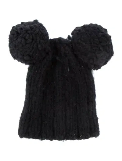 Pre-owned Eugenia Kim Winter Beanie In Black