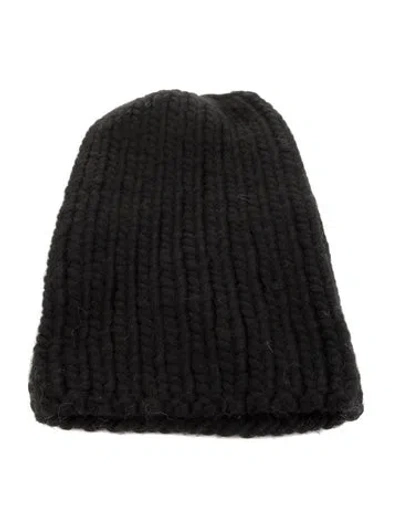Pre-owned Eugenia Kim Winter Beanie In Black