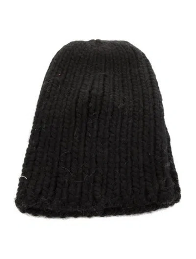 Pre-owned Eugenia Kim Winter Beanie In Black