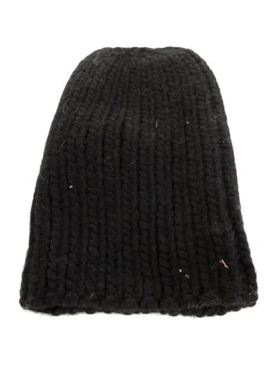 Pre-owned Eugenia Kim Winter Beanie In Black