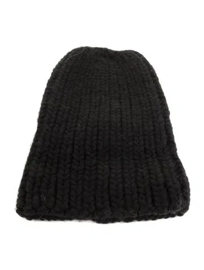 Pre-owned Eugenia Kim Winter Beanie In Black