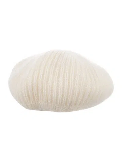 Pre-owned Eugenia Kim Winter Beret Hat In Neutral