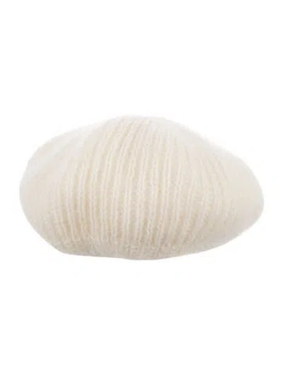 Pre-owned Eugenia Kim Winter Beret Hat In Neutrals