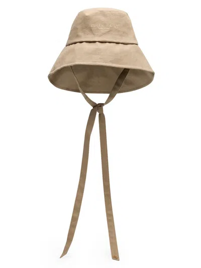 Eugenia Kim Women's Ally Packable Bucket Hat In Brown