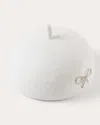 Eugenia Kim Women's Coco Crystal Bow Wool Felt Beret In White