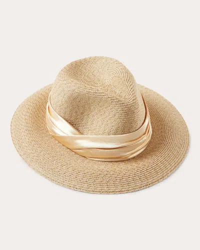 Eugenia Kim Women's Courtney Toyo Fedora In Brown