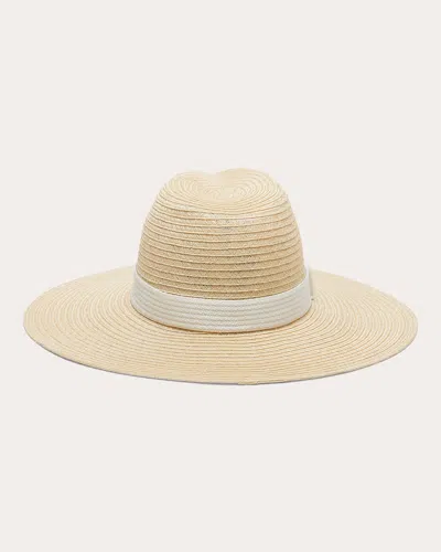 Eugenia Kim Emmanuelle Hemp Wide-brim Fedora In Natural