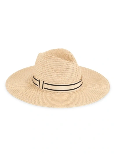 Eugenia Kim Women's Emmanuelle Packable Wide-brim Fedora In Natural