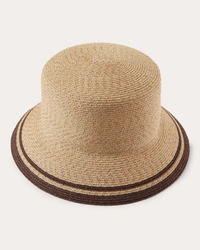 EUGENIA KIM WOMEN'S JONAH WOVEN TOYO BUCKET HAT