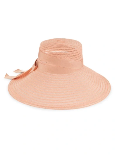 Eugenia Kim Women's Mirabel Wide-brim Straw Sun Hat In Blush