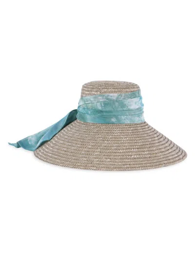 Eugenia Kim Women's Mirabel Wide-brim Straw Sun Hat In Gray