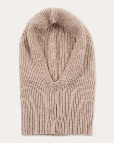 Eugenia Kim Women's Rudi Ribbed Cashmere Balaclava In Brown