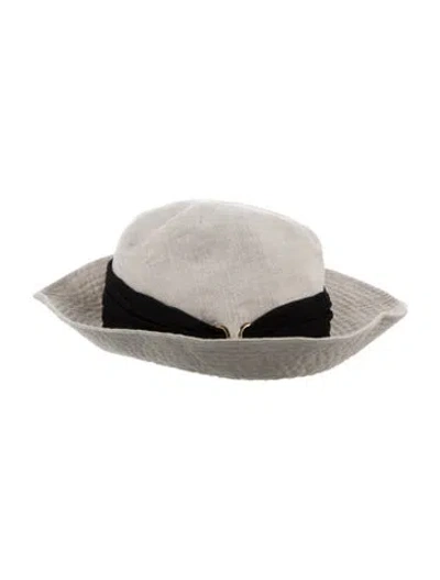 Pre-owned Eugenia Kim Women's Sun Hat In Neutrals